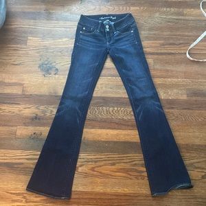 Eagle flare jeans size 00